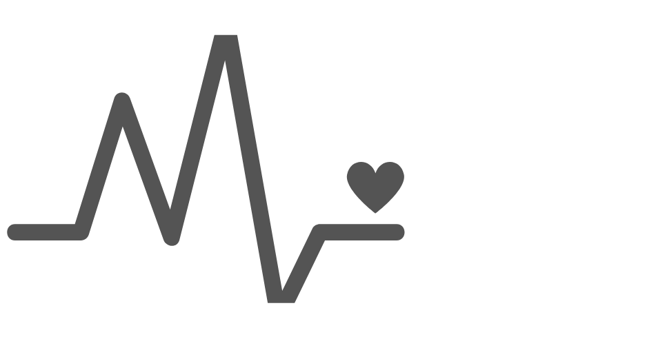 une icône avec les pulsations cardiaques